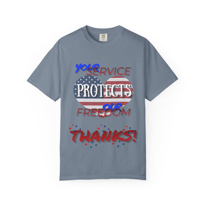Thanks 4 Service Memorial Day - Unisex T-shirt