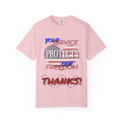 Thanks 4 Service Memorial Day - Unisex T-shirt