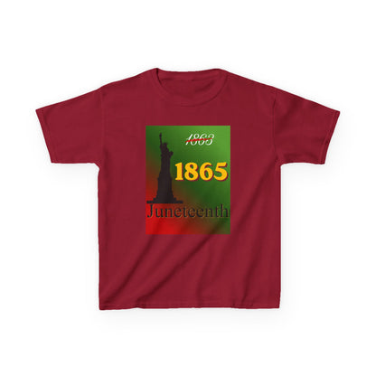 1863 1865 Liberty Juneteenth Tee — Youth Graphic T-Shirt