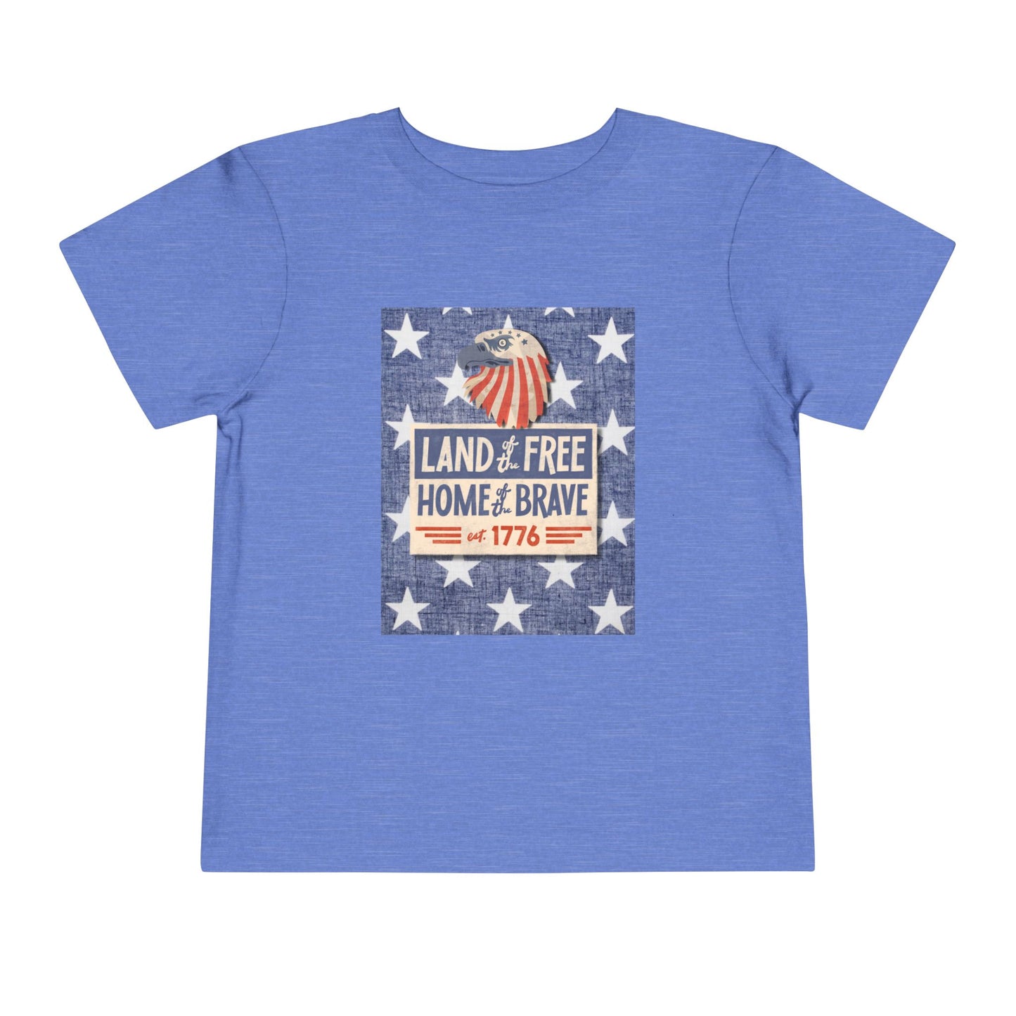 Land of the free Tee - Toddler Graphic T-Shirt