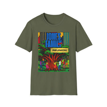 Jones Tree Dancing FR Tee — Unisex Softstyle T-Shirt $16.47-$20.80