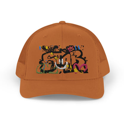 Unisex Star Snapback Trucker Cap - Embroidered