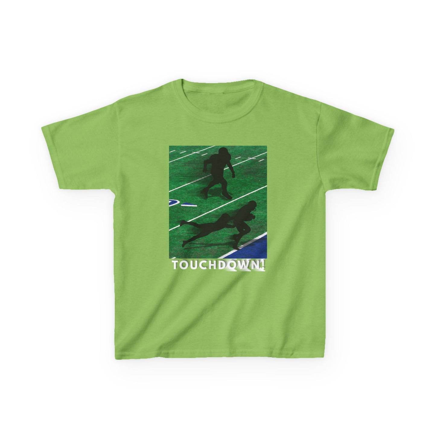 Touchdown Football Tee — Youth Graphic T-Shirt