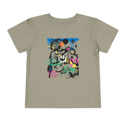 Graffiti Girls  B Ball Tee - Graphic Toddler T-Shirt