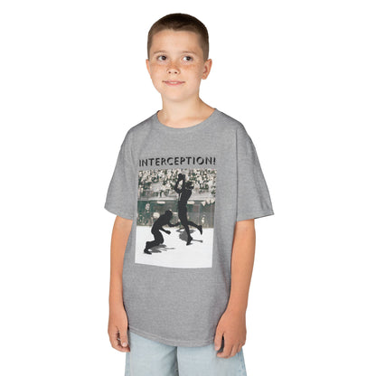 Football Interception Tee - G5000B Kids T-Shirt