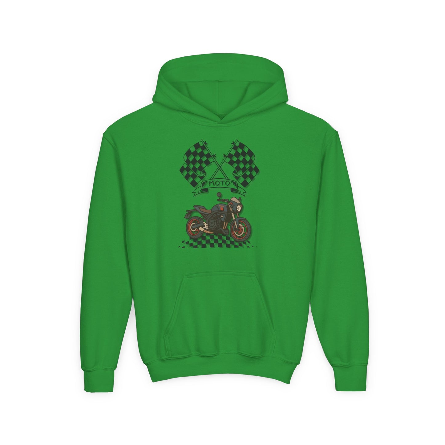 Motorcycle Racing - Kids/Youth Hoodie