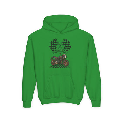 Motorcycle Racing - Kids/Youth Hoodie