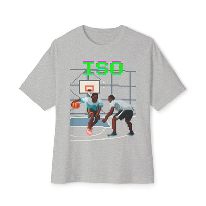 ISO Basketball Tee – Oversized Box Graphic T-Shirt