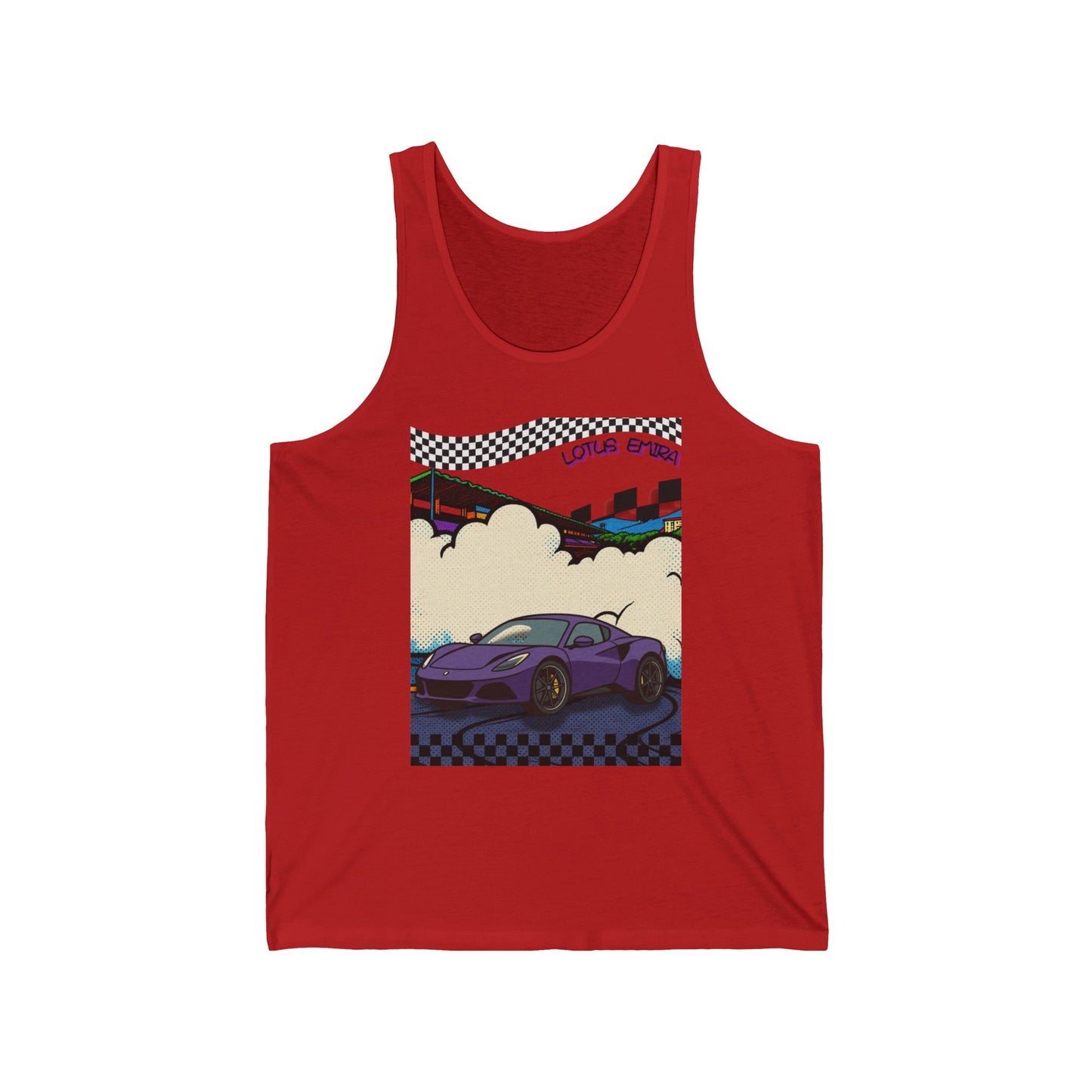 Lotus Emira Tee - Unisex Sleeveless T-Shirt