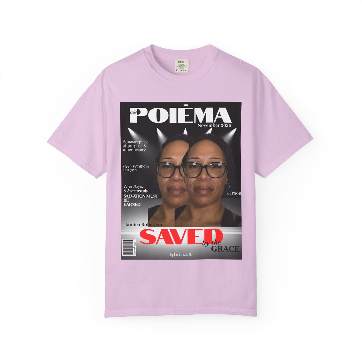 Personalize It! God's Poiema Magazine Tee - Unisex CC1717 T-shirt