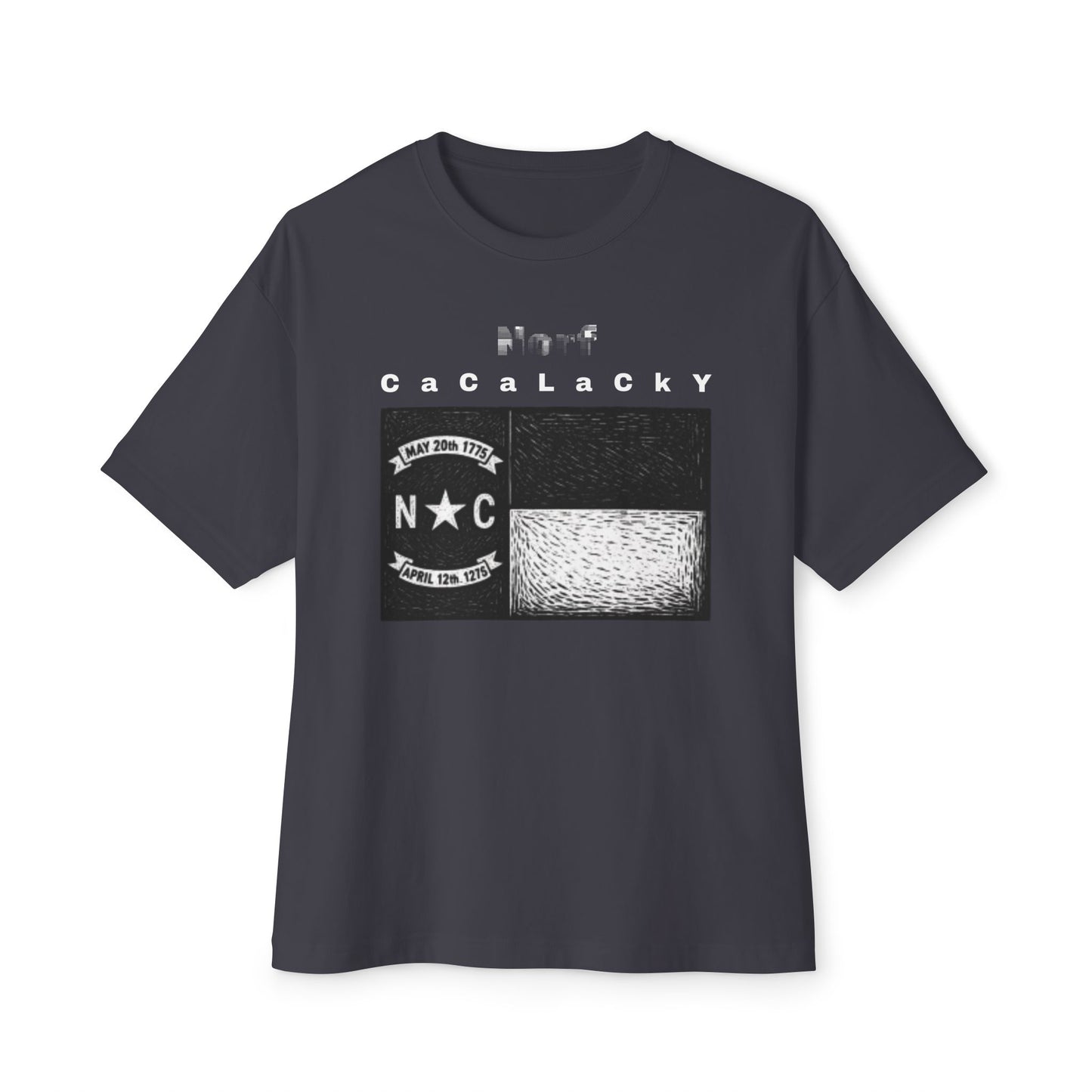 Norf Cacalacky Tee – Oversized Box Graphic T-Shirt