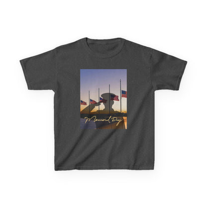 Half Mast Memorial Day Tee — Youth Graphic T-Shirt