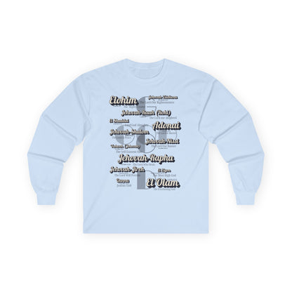 Names of God - Unisex Long Sleeve Tee