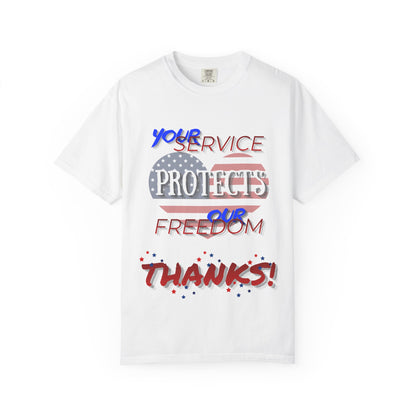 Thanks 4 Service Memorial Day - Unisex T-shirt