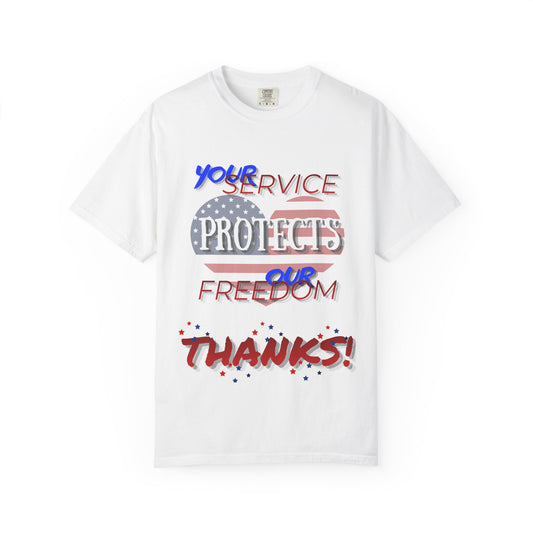 Thanks 4 Service Memorial Day - Unisex T-shirt