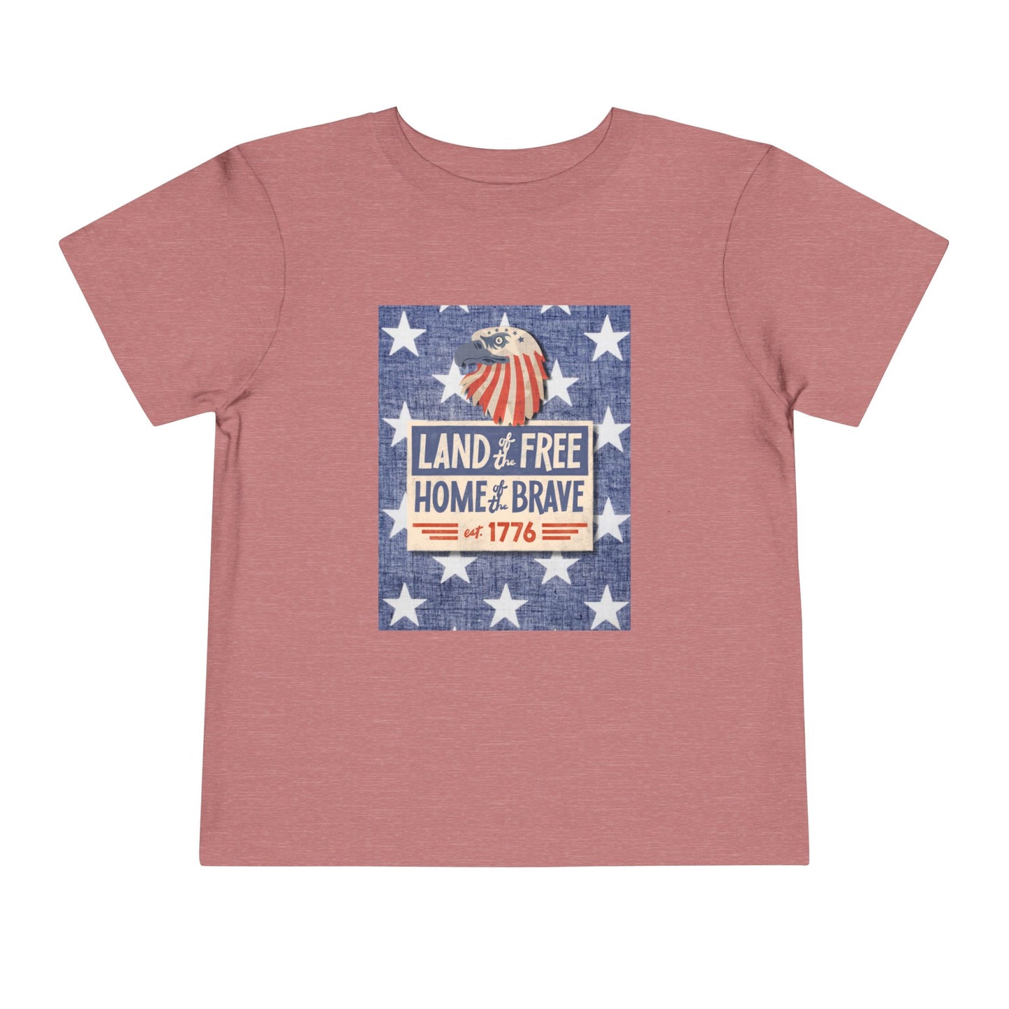 Land of the free Tee - Toddler Graphic T-Shirt