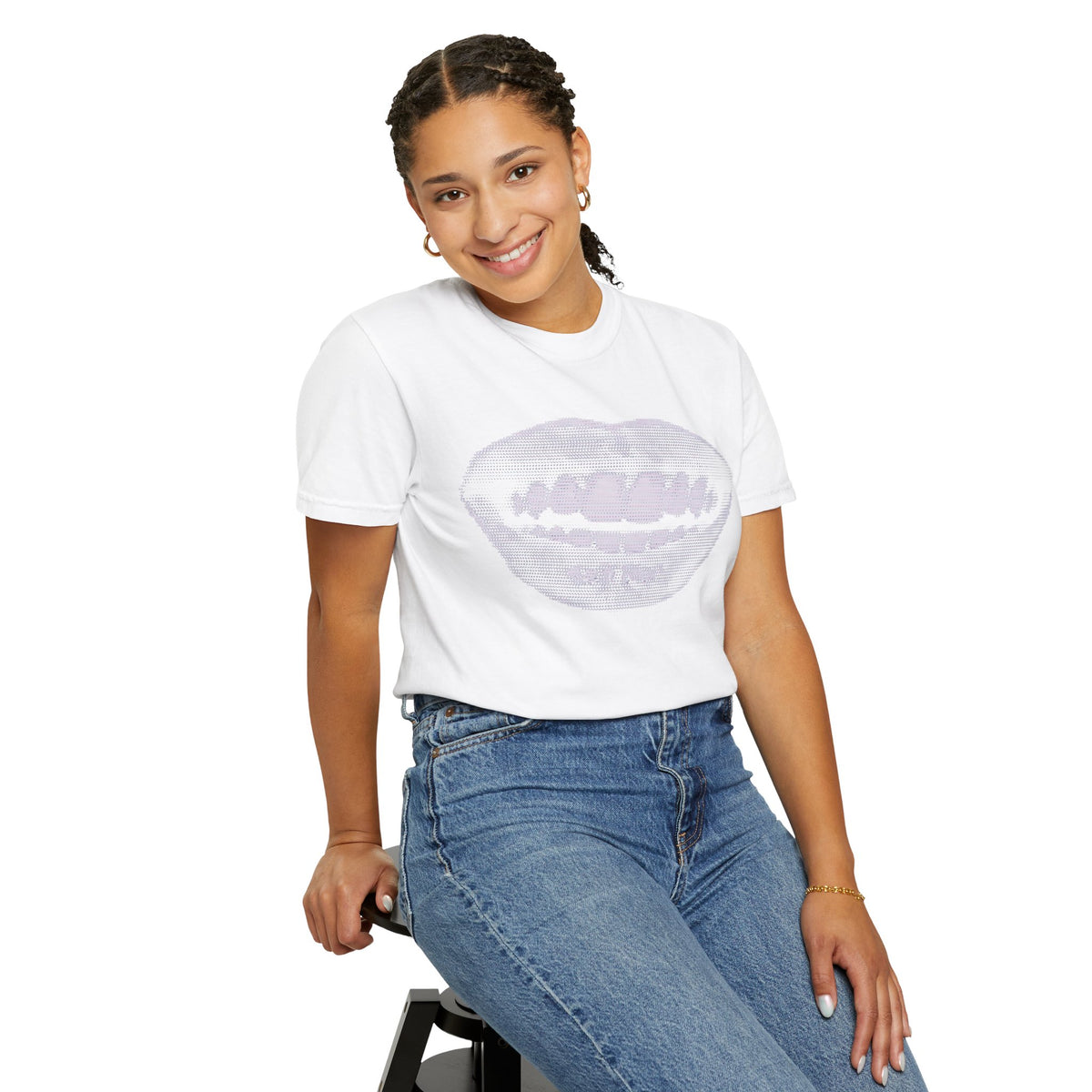 Mouth Fit Glitch Tee - Unisex CC1717 T-shirt