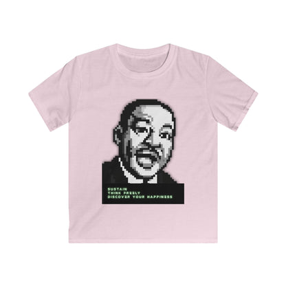 MLK Pixel Tee - Youth T- Shirt