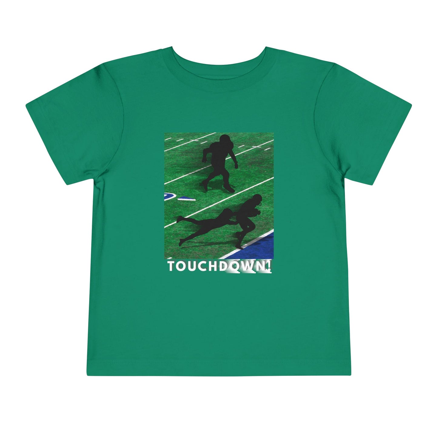 Touchdown Football Tee — Toddler Graphic T-Shirt
