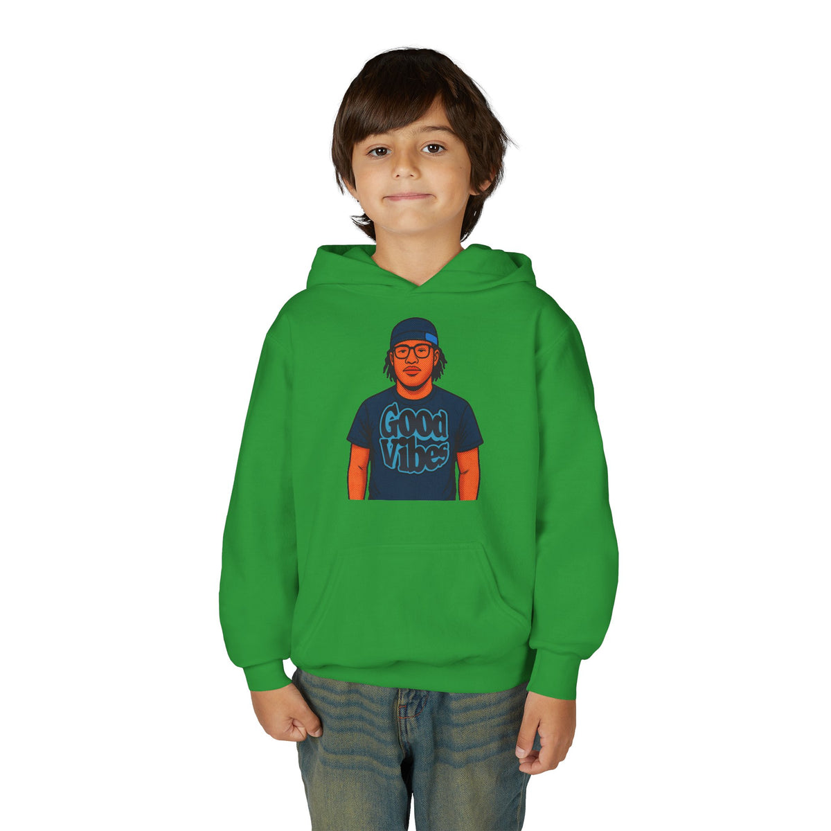 Cool Vibes Youth - Kids/Youth Hoodie Gildan 18500B