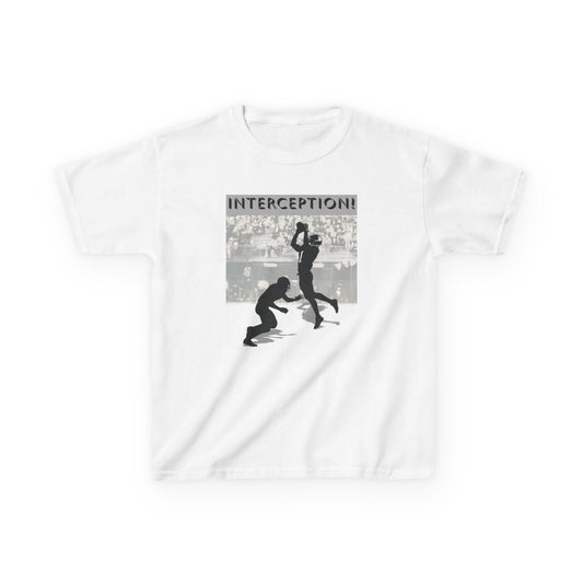 Football Interception Tee - Kids T-Shirt