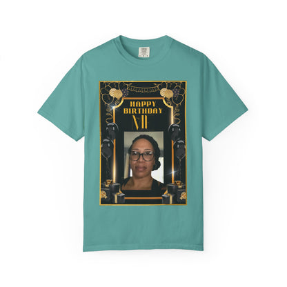 Black & Gold Bold Font Me B Day Personalize It! Tee - Unisex T-shirt