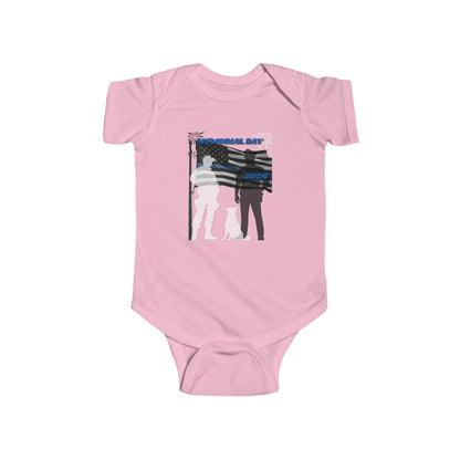 Memorial Day Police 26 Baby Bodysuit – Graphic Infant Onesie