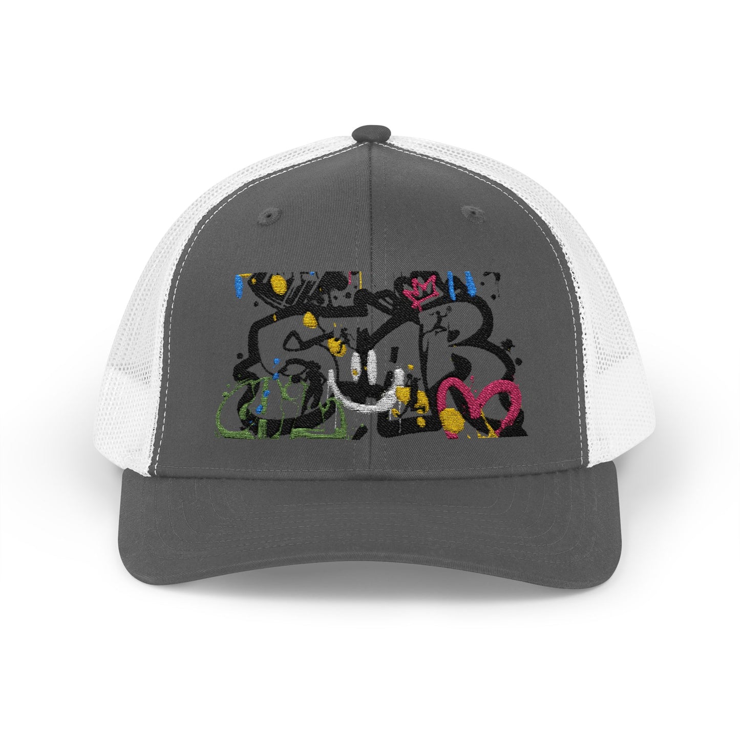 Unisex Star Snapback Trucker Cap - Embroidered