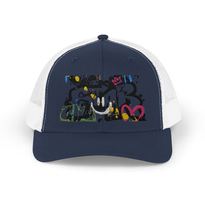 Unisex Star Snapback Trucker Cap - Embroidered
