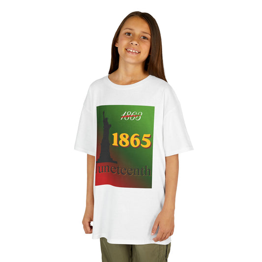 1863 1865 Liberty Juneteenth Tee — G5000B Youth Graphic T-Shirt