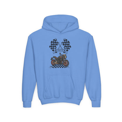 Motorcycle Racing - Kids/Youth Hoodie