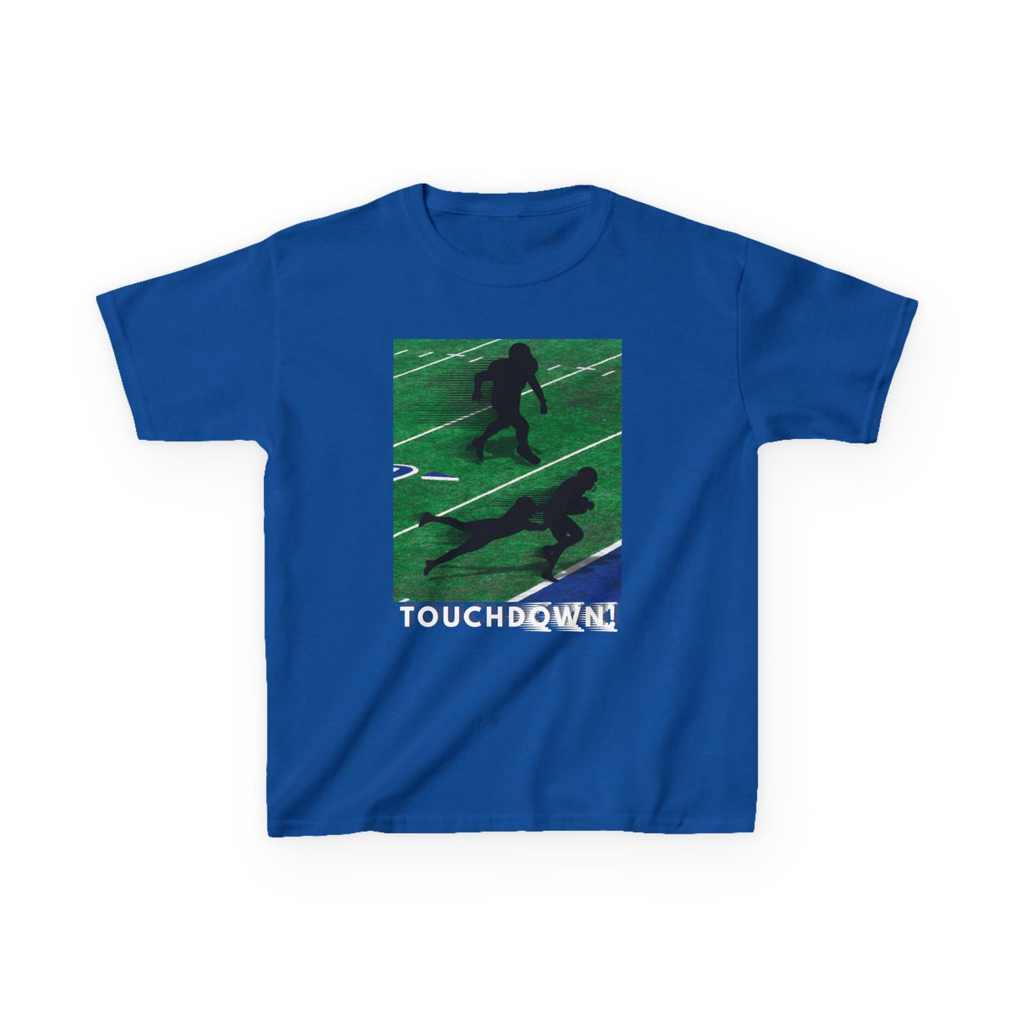 Touchdown Football Tee — Youth Graphic T-Shirt