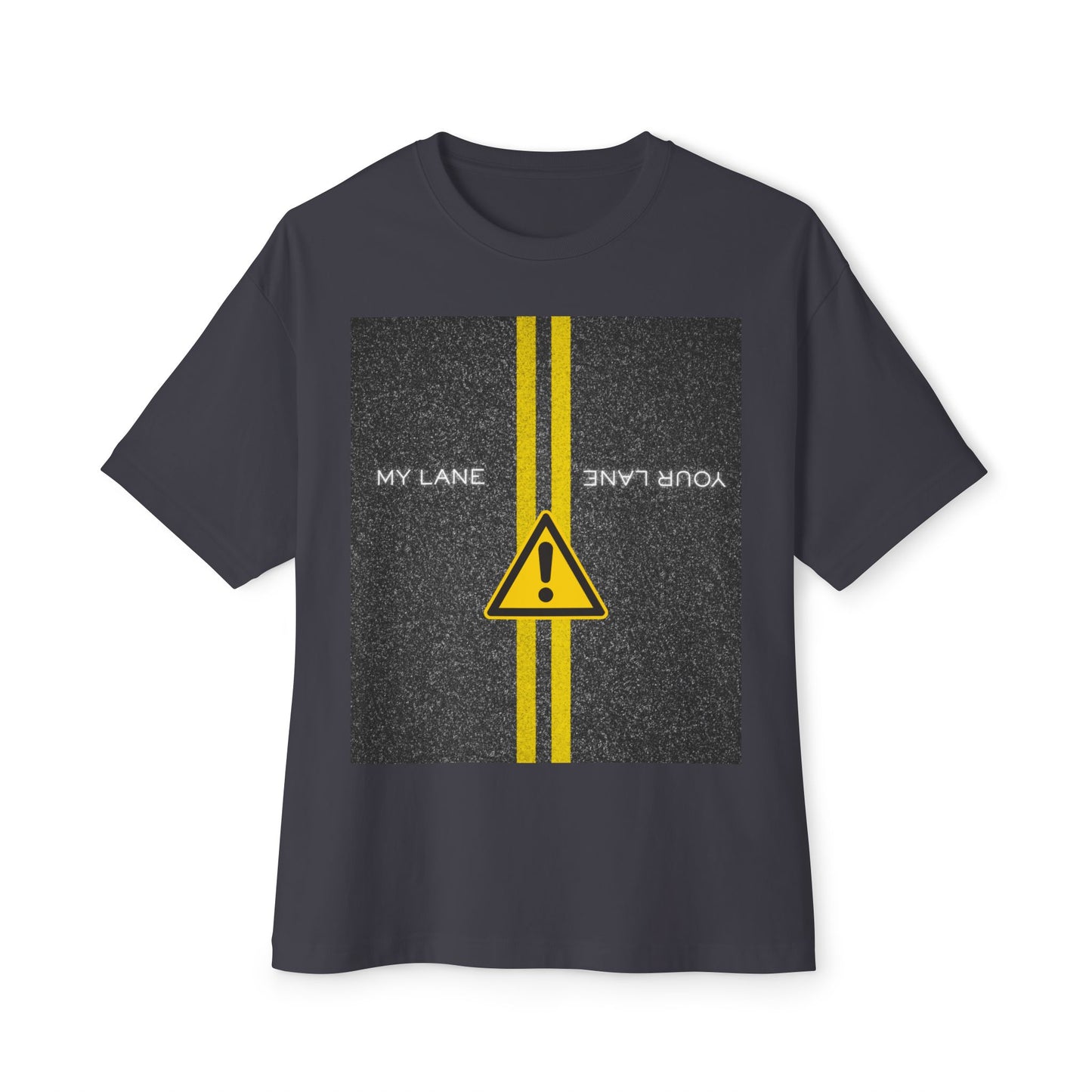 Lanes Tee – Oversized Box Graphic T-Shirt