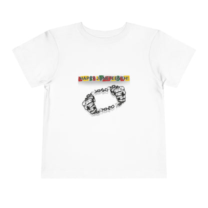 Chain Break Happy Juneteenth Tee — Toddler Graphic T-Shirt