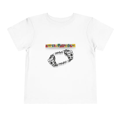 Chain Break Happy Juneteenth Tee — Toddler Graphic T-Shirt