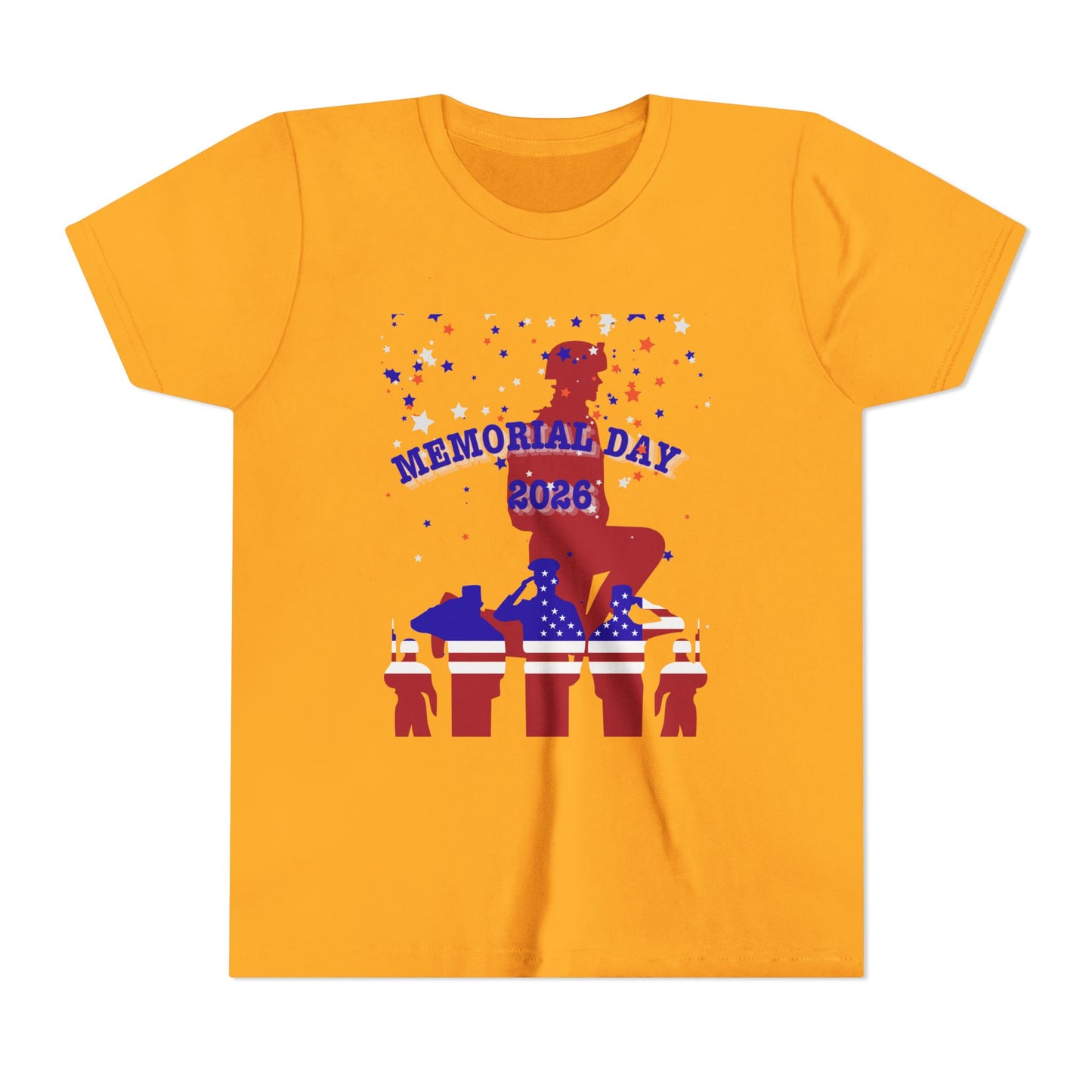 Memorial Day Soldier Tee – Youth T-Shirt
