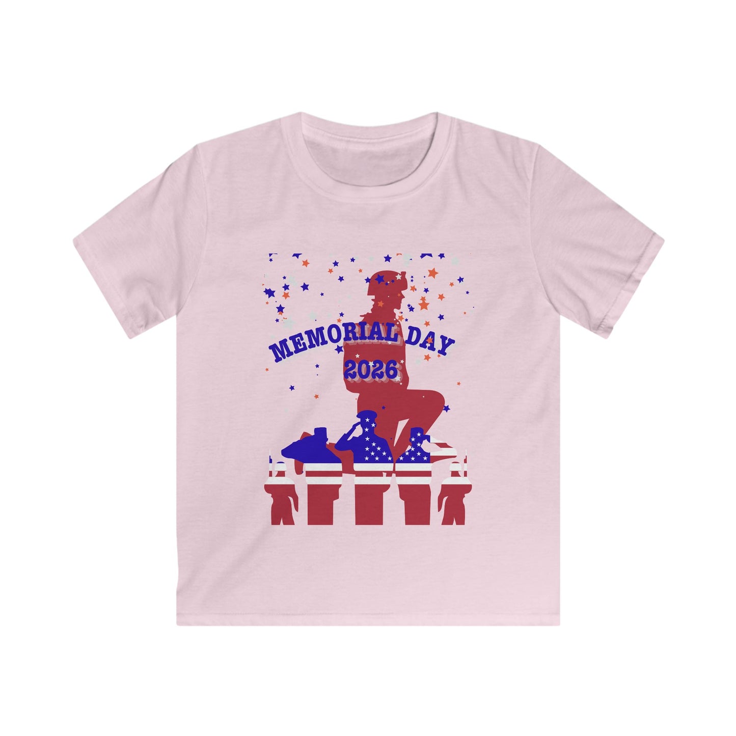 Memorial Day 2026 Kids Tee - Graphic T-Shirt