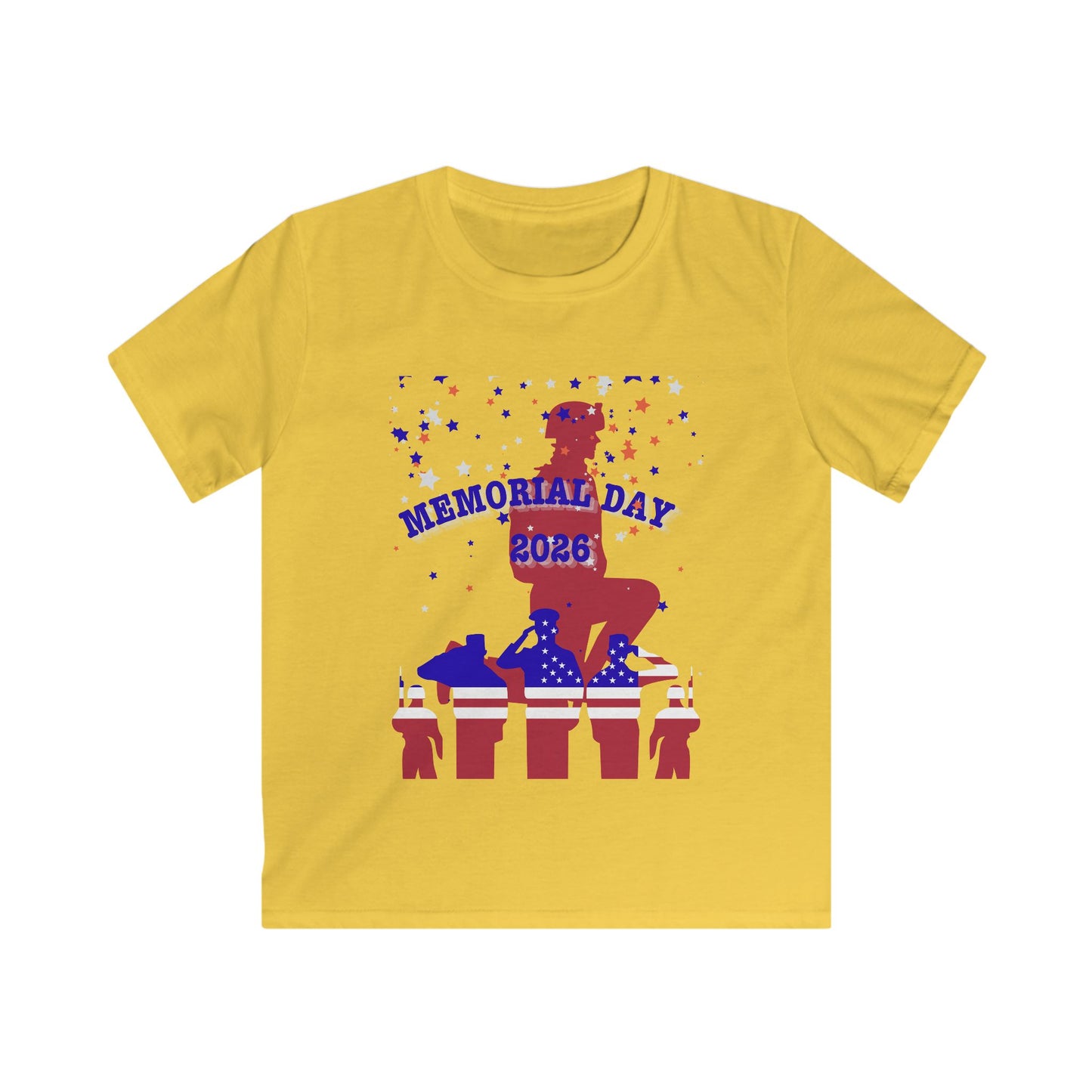 Memorial Day 2026 Kids Tee - Graphic T-Shirt