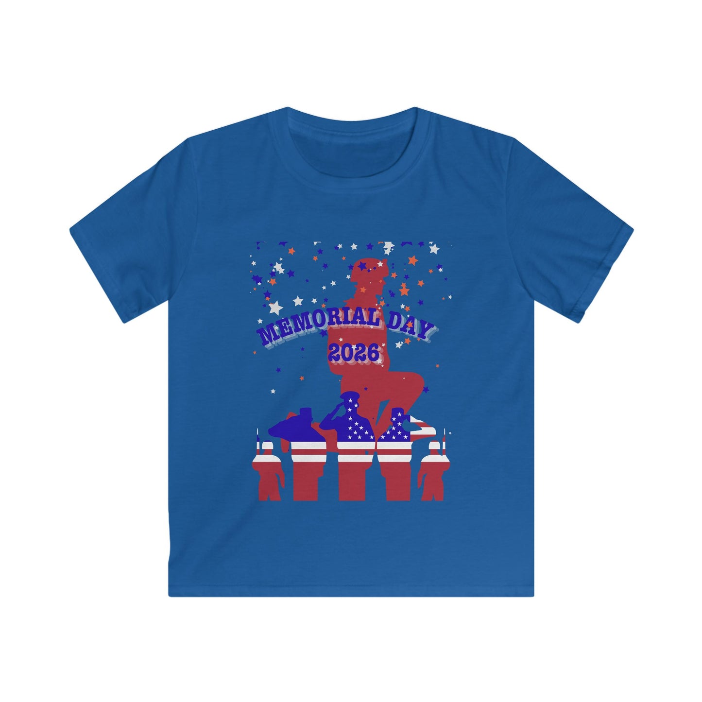Memorial Day 2026 Kids Tee - Graphic T-Shirt
