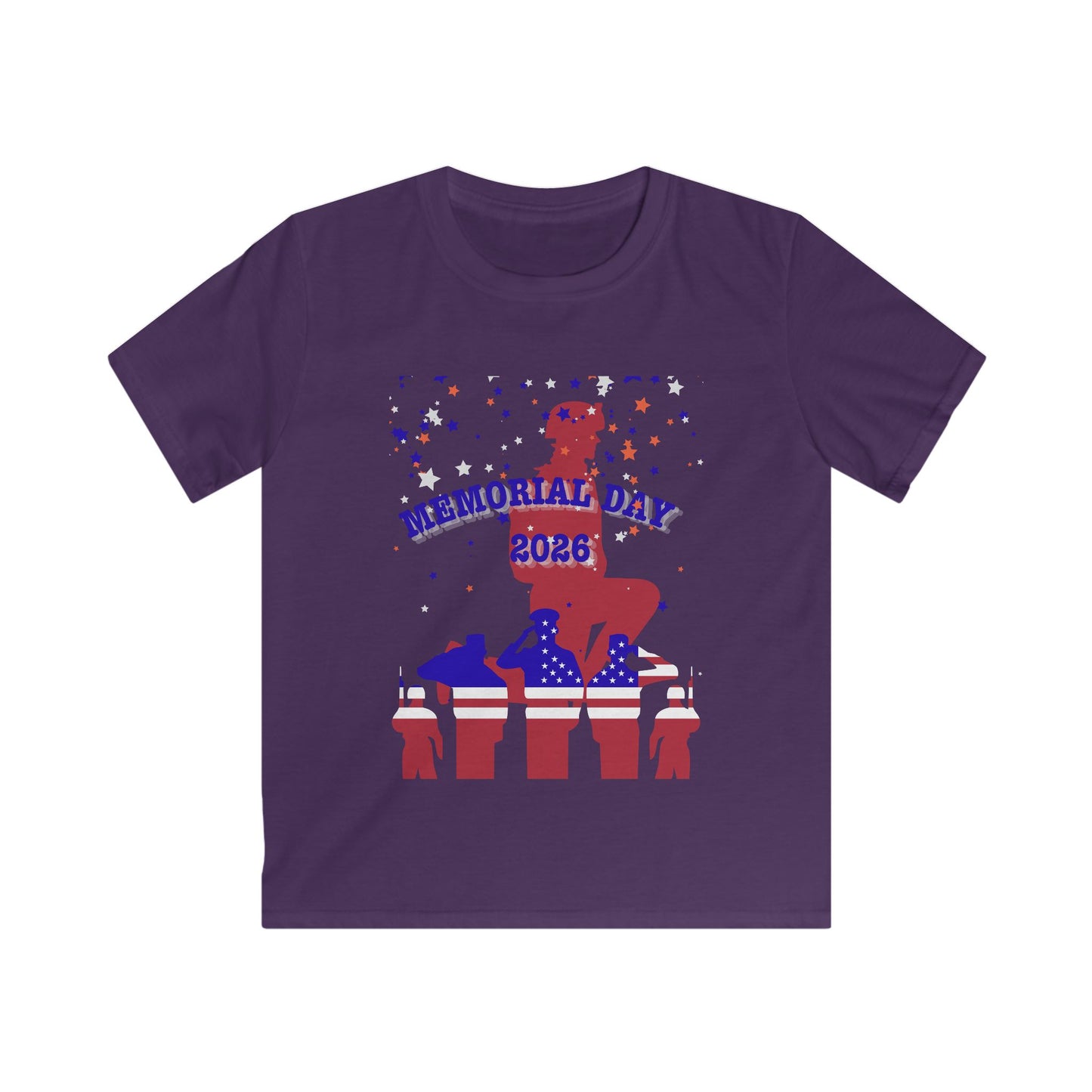 Memorial Day 2026 Kids Tee - Graphic T-Shirt
