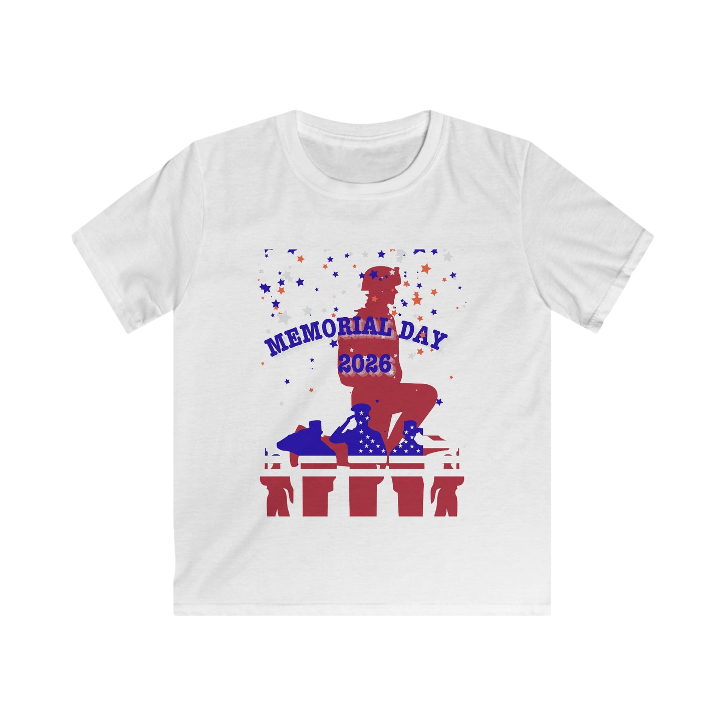 Memorial Day 2026 Kids Tee - Graphic T-Shirt