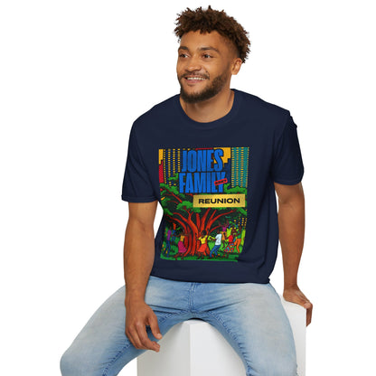 Jones Tree Dancing FR Tee — Unisex Softstyle T-Shirt $16.47-$20.80