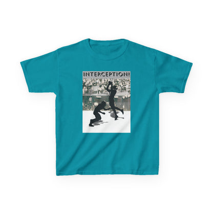 Football Interception Tee - G5000B Kids T-Shirt