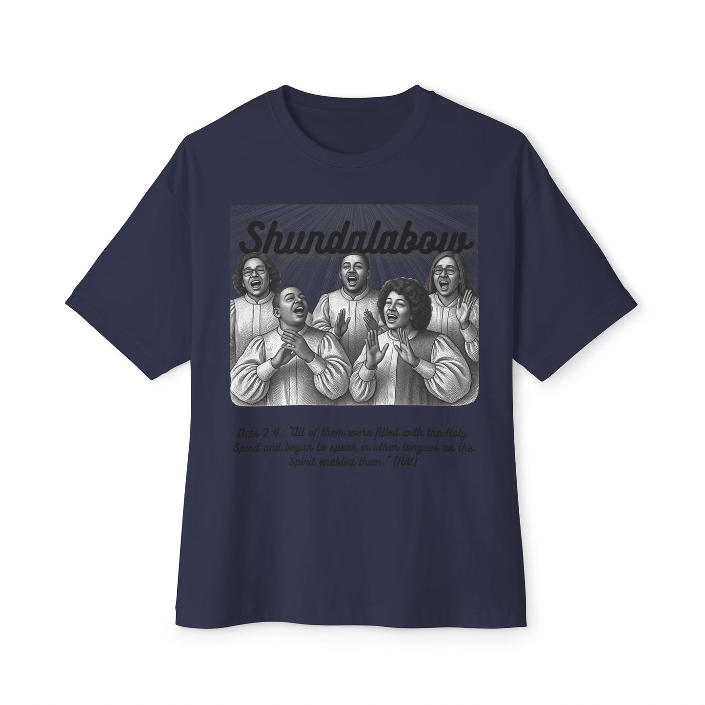Choir Shundalabow – Oversized Box Graphic T-Shirt