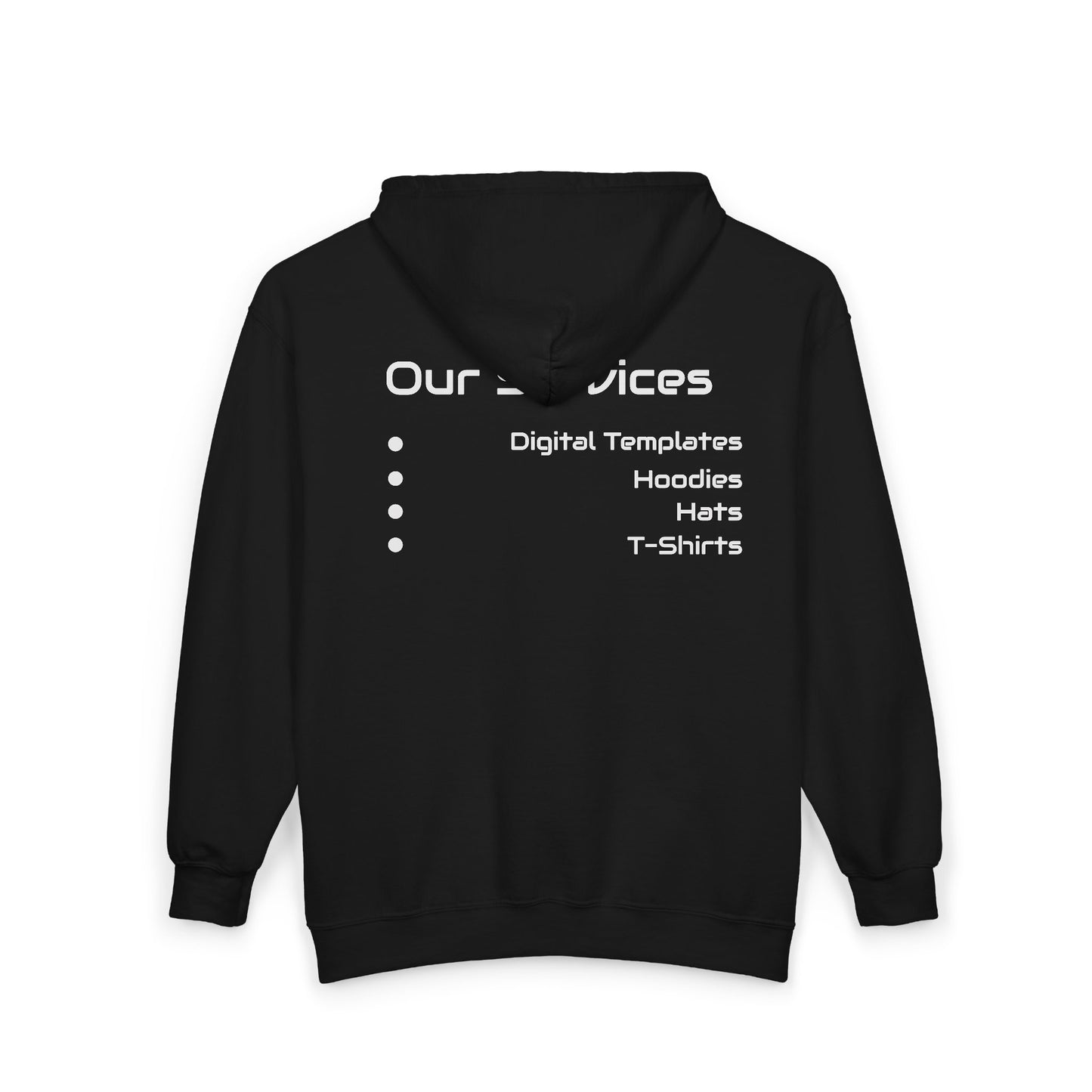 Copy of Personalize It! Gray Business Full - Zip Hoodie