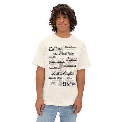 Names of God – Oversized Box Graphic T-Shirt