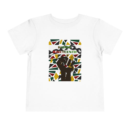 Happy Juneteenth Toddler Tee — Graphic T-Shirt