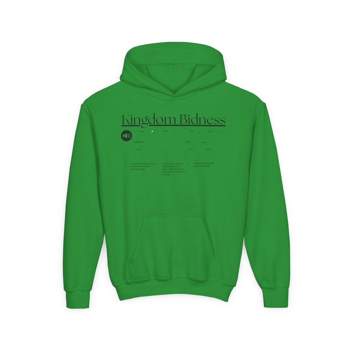 Kingdom - Kids/Youth Hoodie Gildan 18500B