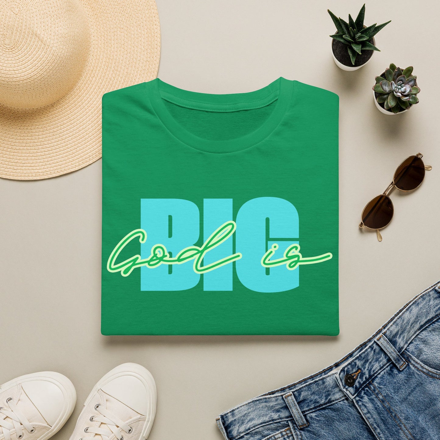 God is BIG Tee - Unisex T- Shirt