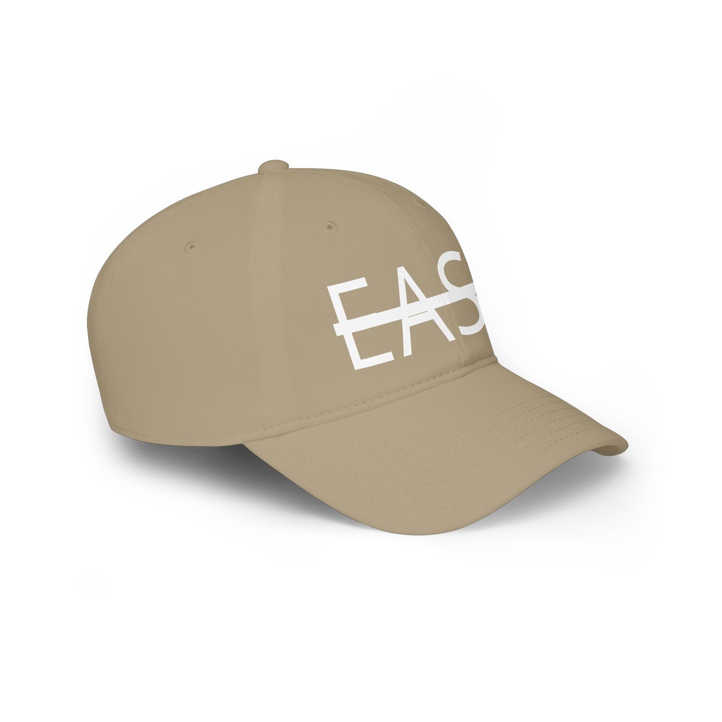 Unisex Not Easy Low-Profile Baseball Cap - Printed